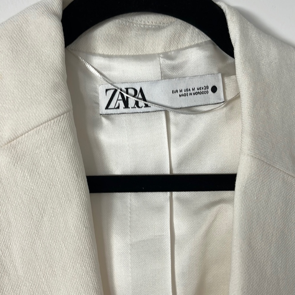 Zara Cream linen jacket